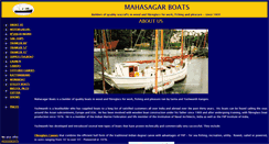 Desktop Screenshot of mahasagarboats.com