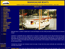 Tablet Screenshot of mahasagarboats.com